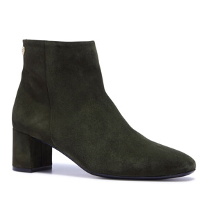 Carl Scarpa Effy Green Suede Ankle Boots